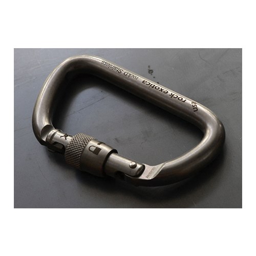 rockD Stainless Screw-Lock 手動鎖鋼勾環