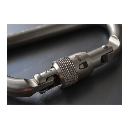 rockD Stainless Screw-Lock 手動鎖鋼勾環