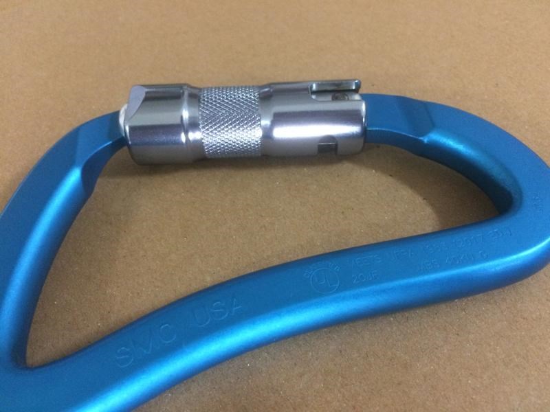 SMC 加大高強度鉤環 CrossOver Tri-Lock 自動鎖/三段鎖 40kN