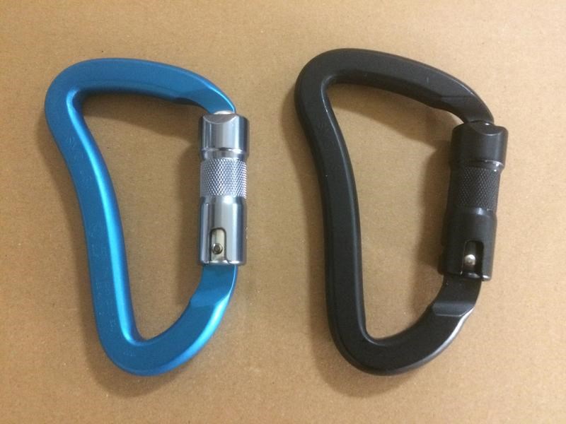 SMC 加大高強度鉤環 CrossOver Tri-Lock 自動鎖/三段鎖 40kN