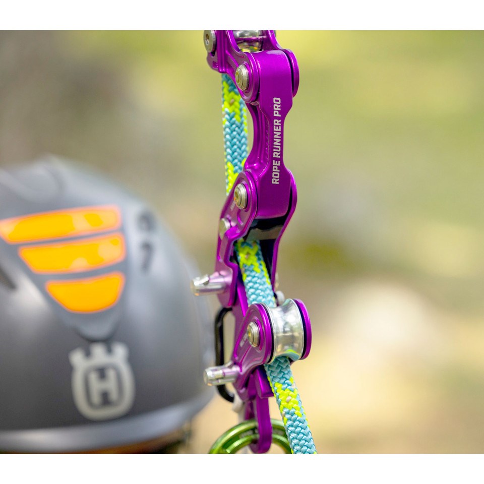 Notch 攀樹上升下降器 Rope Runner Pro 限量版 紫色 LIMITED EDITION
