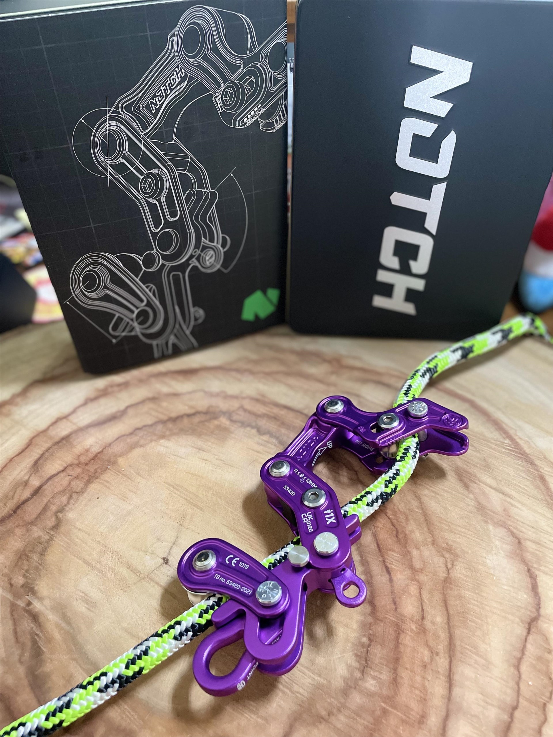 Notch 攀樹上升下降器 Rope Runner Pro 限量版 紫色 LIMITED EDITION