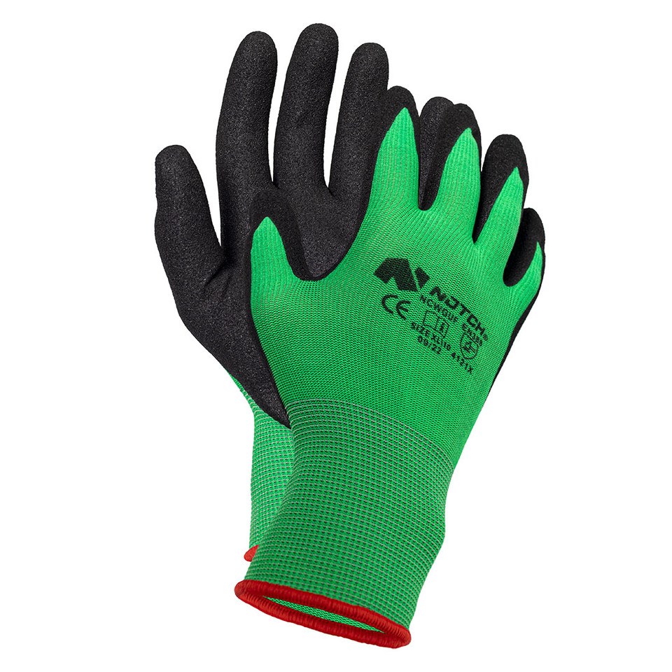 Notch  工作手套 Canopy Work Gloves（High Viz黃色、Ultra Flex綠色、Ultra Grip橘色）