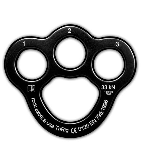 Rock Exotica TriRig (Black) 三孔分力盤(型號：RP1-B)