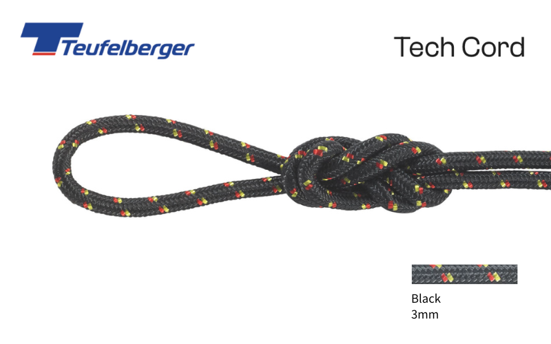 Teufelberger / New England Ropes Tech Cord 高強度輔助繩 20kN 200ft / 60m