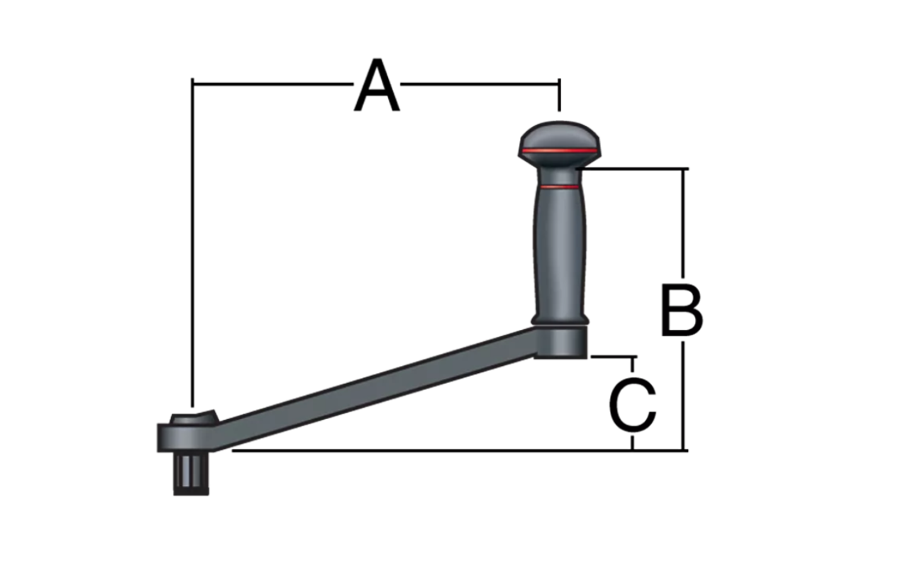 Harken 絞盤把手 10" handle