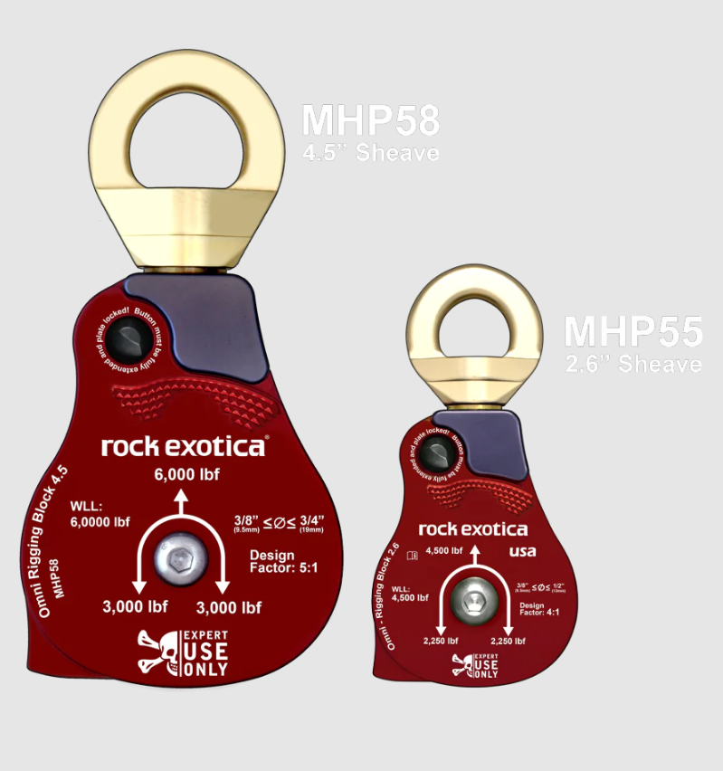 培林轉軸環萬向轉軸滑輪 Omni-Rigging Block 4.5"