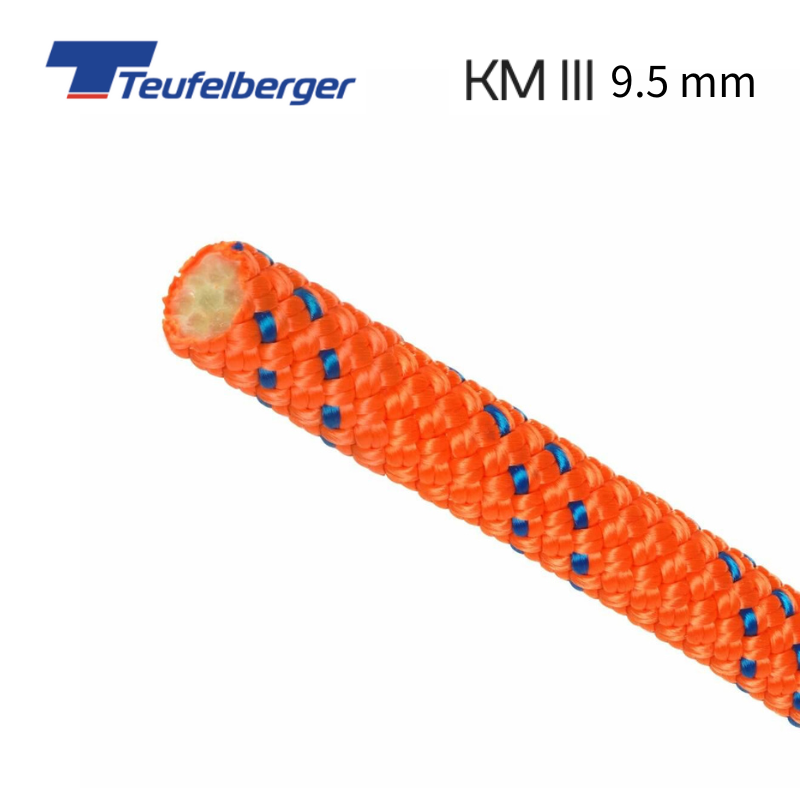Teufelberger / New England Ropes 靜力繩 KMIII 3/8"(9.5mm) 660ft /200m