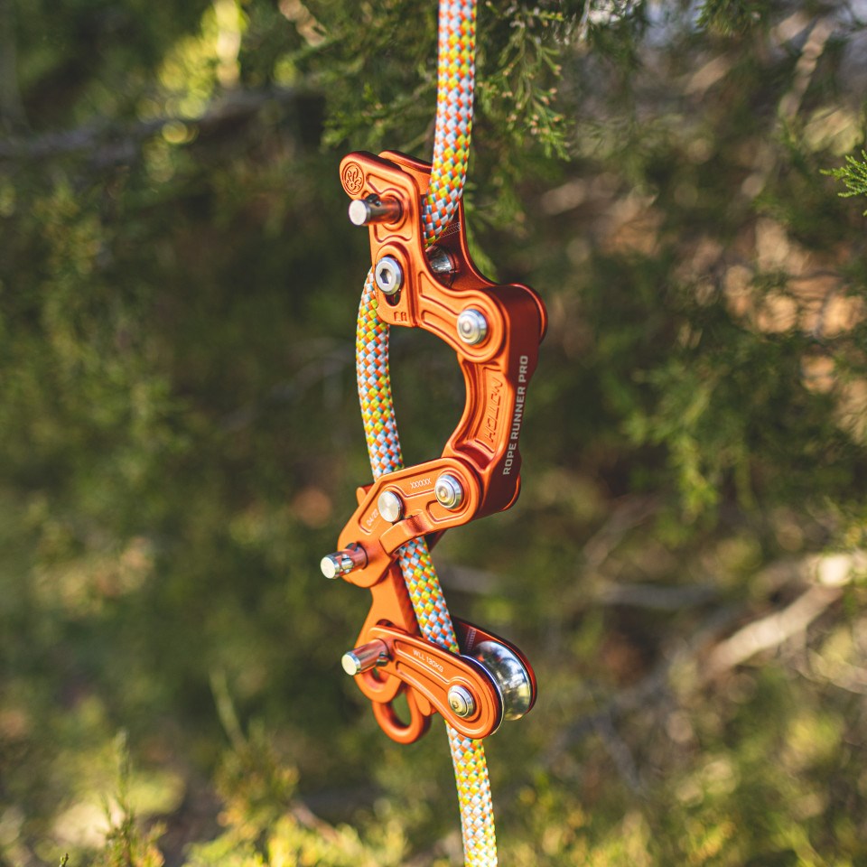Notch 攀樹上升下降器 Rope Runner Pro 限量版 橘色 LIMITED EDITION