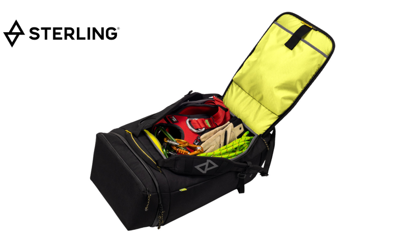 VERTAC Black Gear Bag 旅行裝備後背包 60L 全開