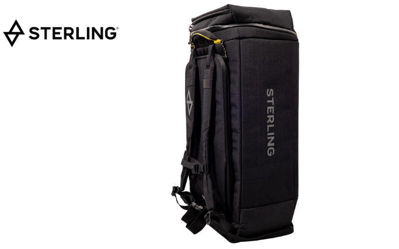 VERTAC Black Gear Bag 旅行裝備後背包 60L 背面