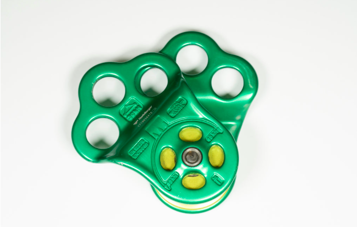 【特價品】Teufelberger  三孔滑輪 Hitch Climber Pulley Green 