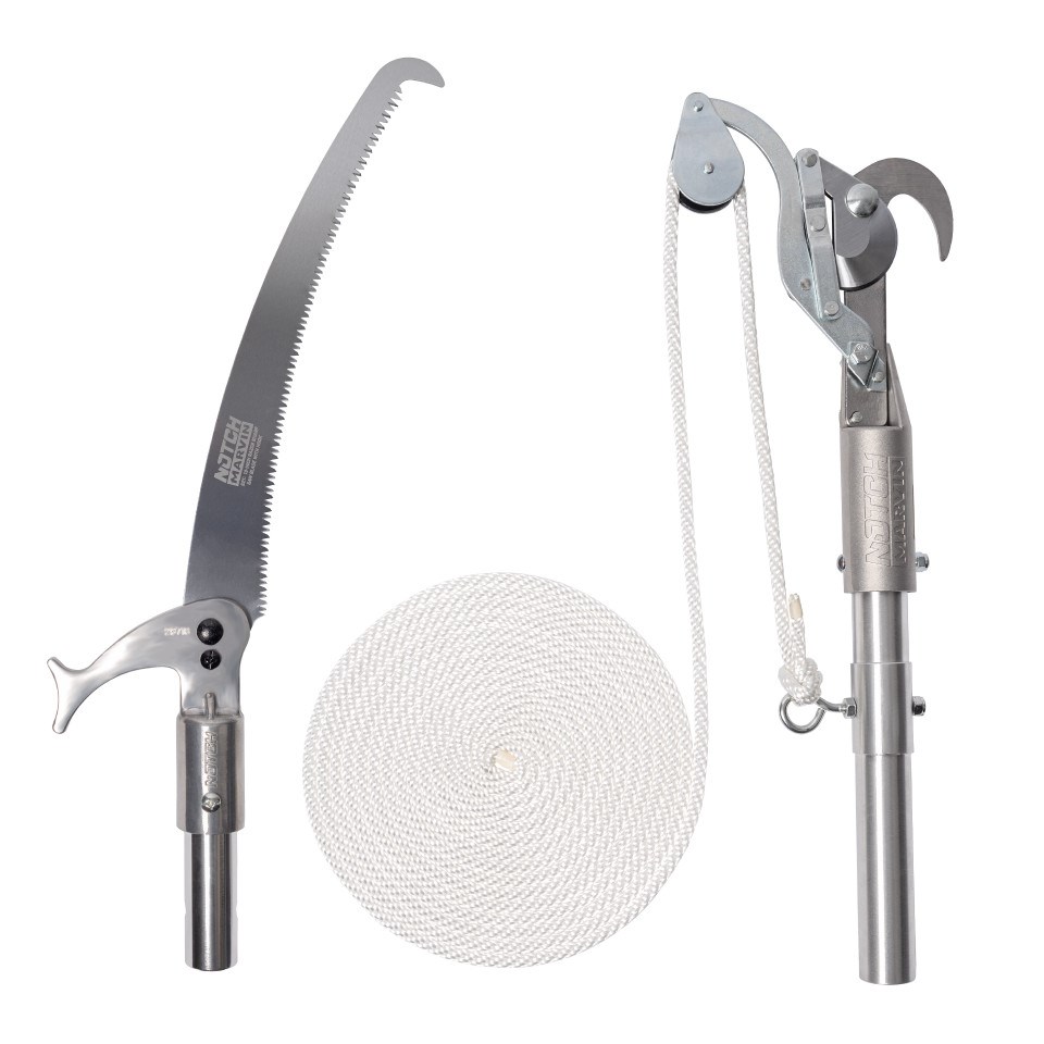 Notch Pruner & Saw Quick Change Set – Three Pole Set 高枝鋸剪(三節) (型號：54107)