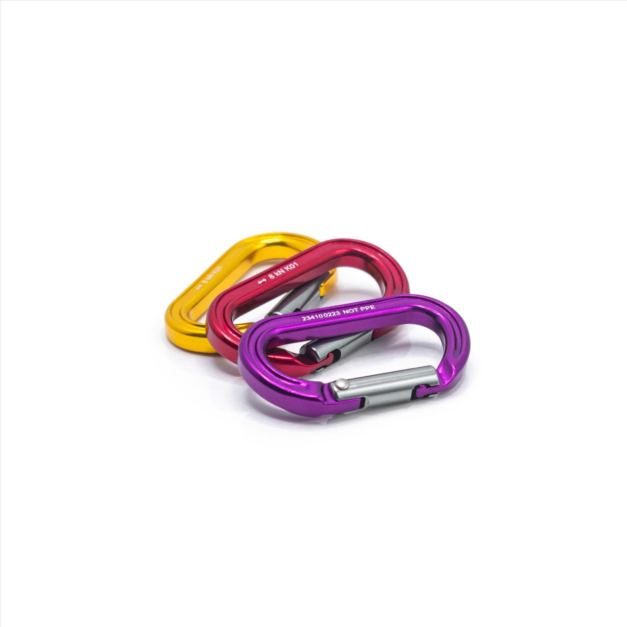 At Height uk 8kN小鉤環 Aluminium mini accessory karabiner (型號：K01SA / K01SG)
