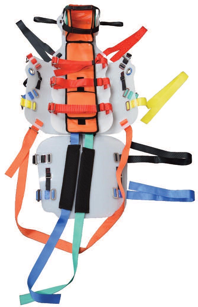 【特價品】Abtech Safety 脊椎固定板擔架 SLIX 50 articulated stretcher kit including spinal splint (型號：SLIX50COM)