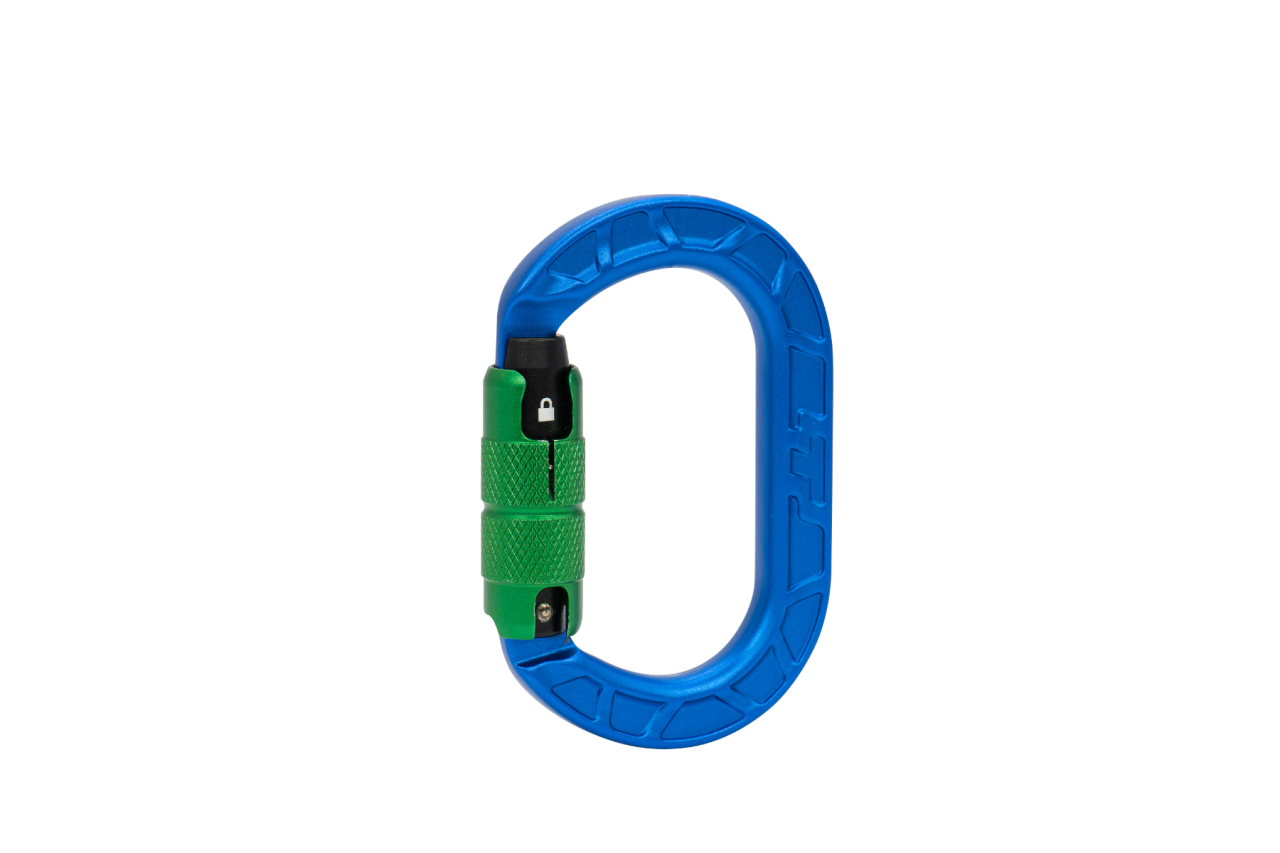 【特價品】Teufelberger 輕巧強大自動鎖鉤環 karaT carabiner (型號：6120391)