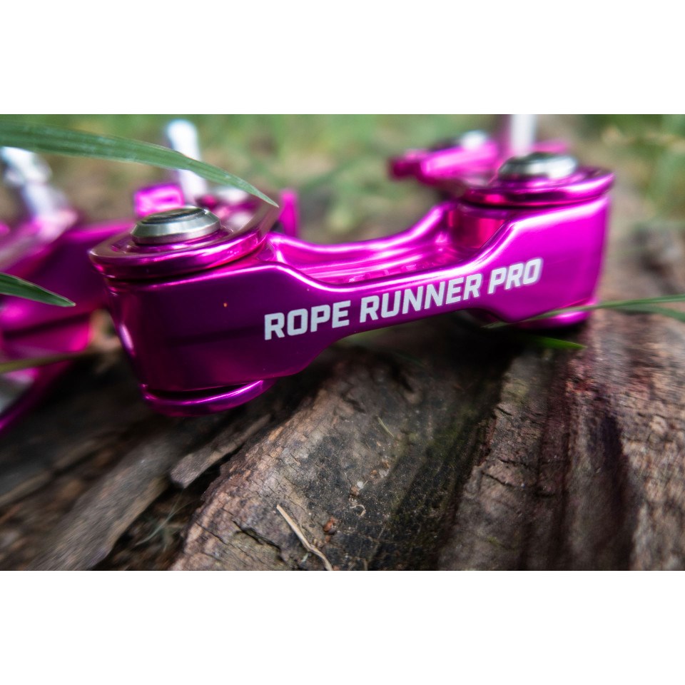 Notch 攀樹上升下降器 Rope Runner Pro 限量版 Fuchsia 亮紫紅色 LIMITED EDITION