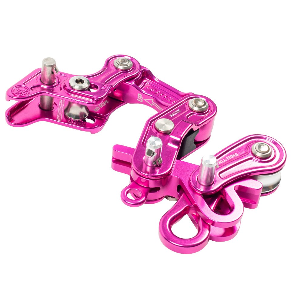 Notch 攀樹上升下降器 Rope Runner Pro 限量版 Fuchsia 亮紫紅色 LIMITED EDITION