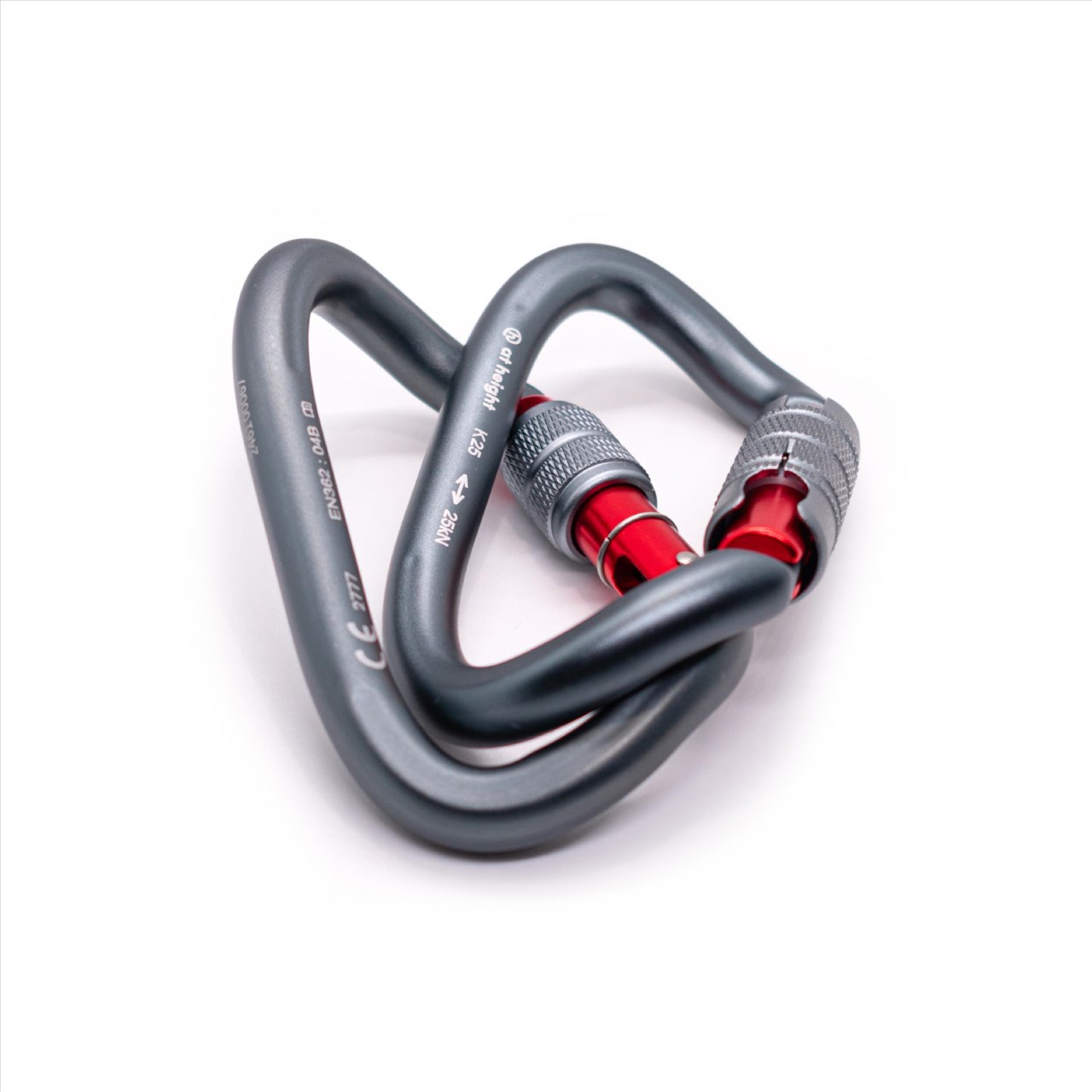 At Height 螺旋轉向鉤環 CurlyWirly Aluminium Twisted karabiner 25kN