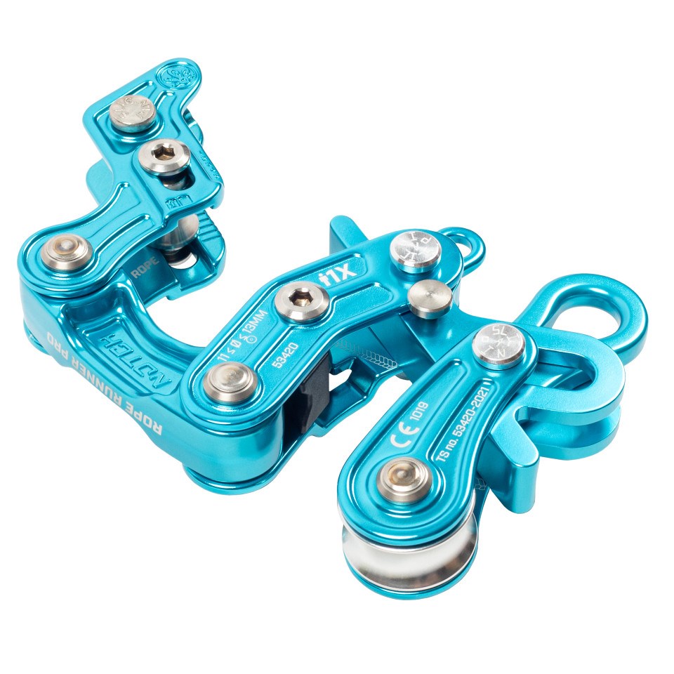 Notch 攀樹上升下降器 Rope Runner Pro 限量版 Teal 天青色 LIMITED EDITION