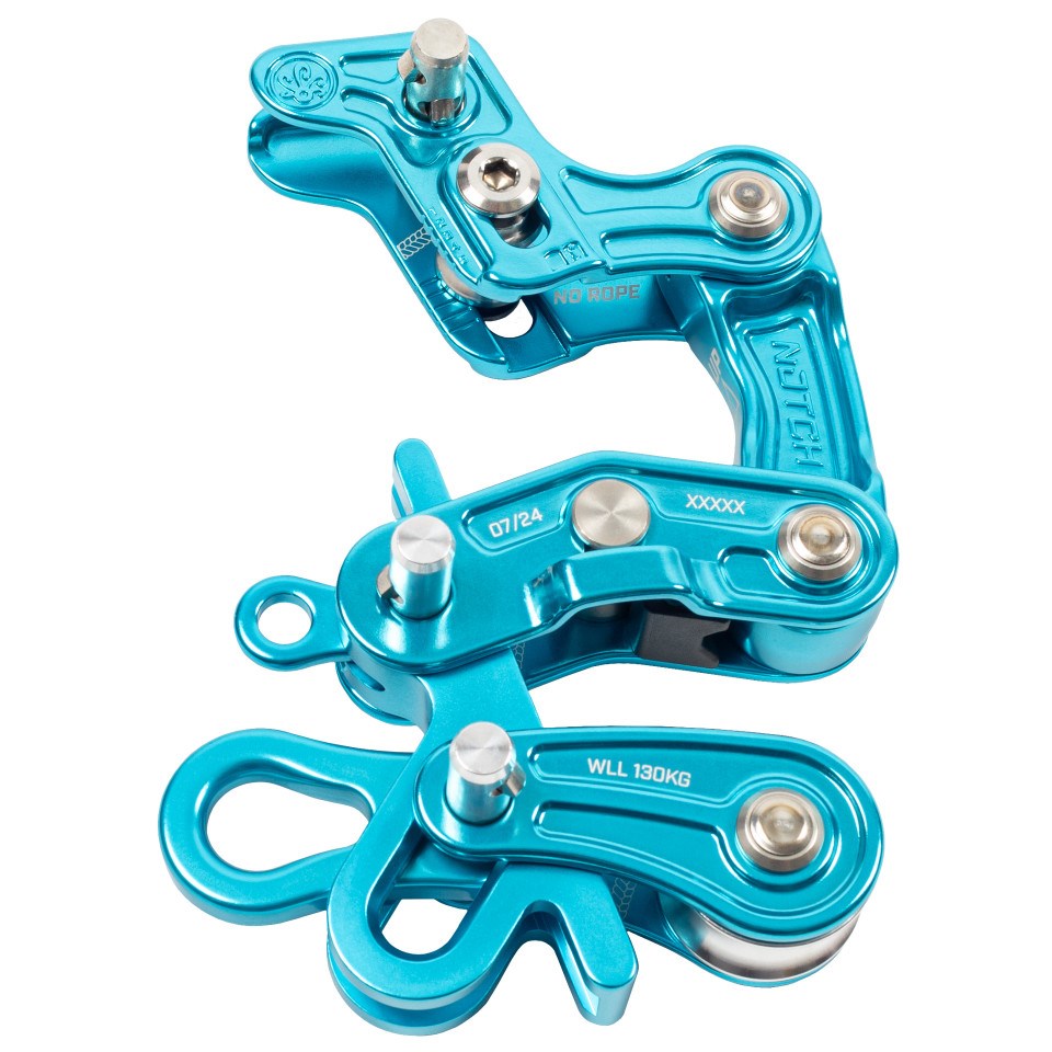 Notch 攀樹上升下降器 Rope Runner Pro 限量版 Teal 天青色 LIMITED EDITION