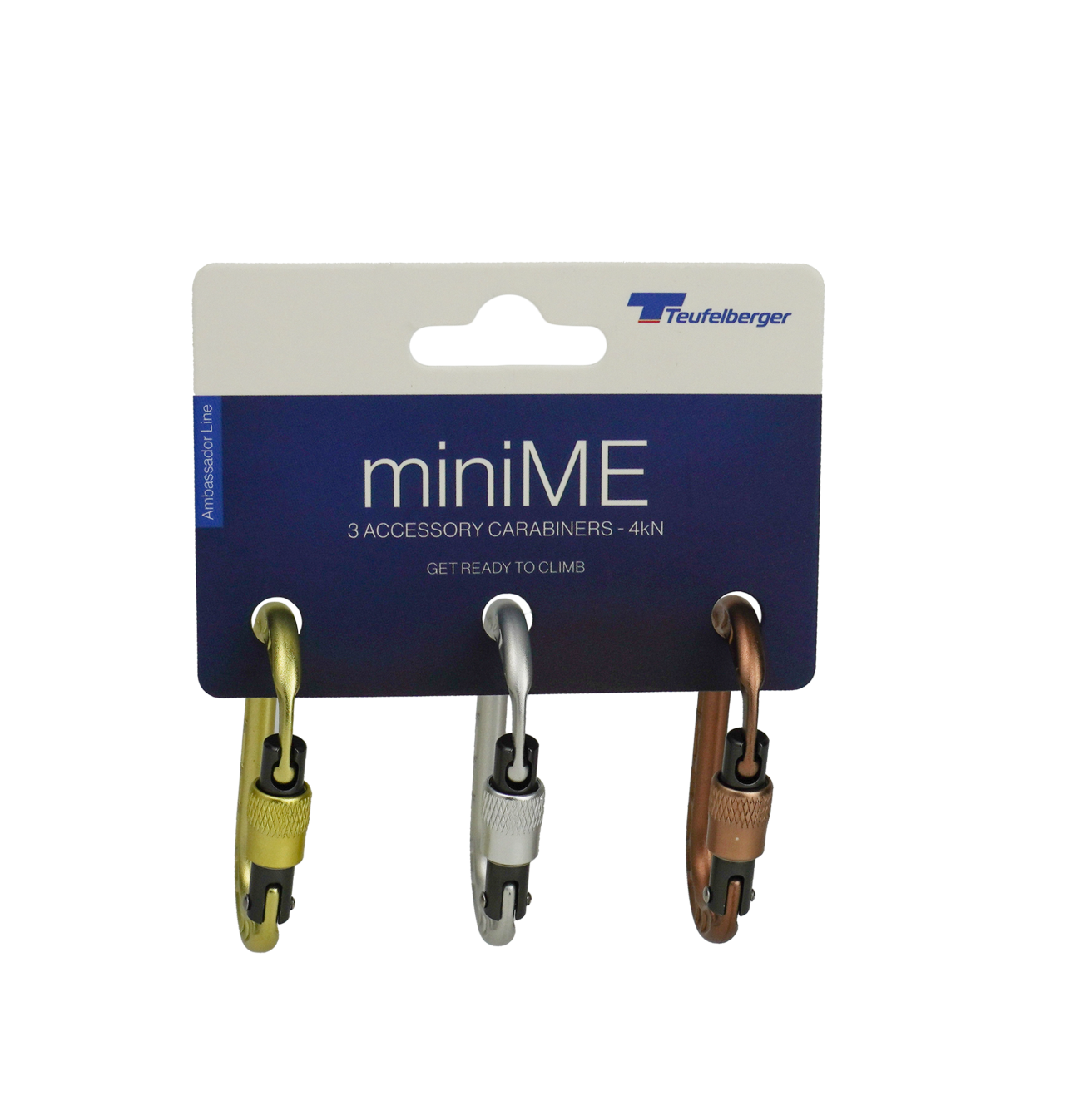 Teufelberger 迷你鉤環 miniME screw 螺旋鎖款式
