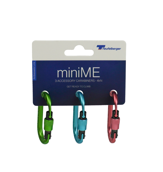 Teufelberger 迷你鉤環 miniME screw 螺旋鎖款式