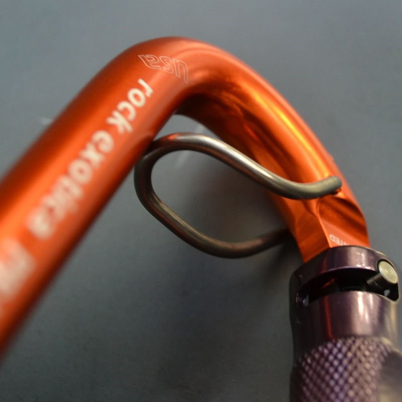 Rock Exotica Pirate WireEye Screw-Lock HMS 梨形鋼眼手動鎖鉤環