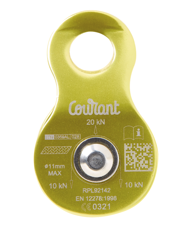  Courant 滑輪(側開板) Mova small mobile pulley - EN12278