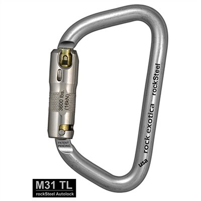 rockSteel Auto-Lock 自動鎖鋼勾環