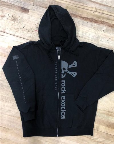 【特價品】rock exotica 骷髏頭潮流帽T Half-Skull Hoodie