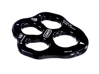 SMC 迷你四孔分力盤 NFPA Mini Rigging Plate, Black
