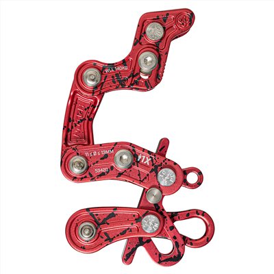 Notch 攀樹上升下降器 Rope Runner Pro 限量版 紅色潑墨 LIMITED EDITION