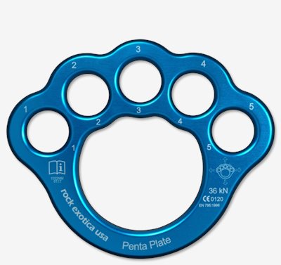 Rock Exotica PentaPlate (Light weight 5 hole rig plate) 五孔分力盤