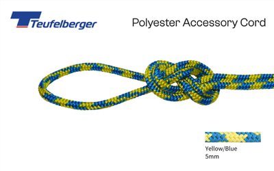 Teufelberger Polyester Accessory Cord EN564 輔助繩/普魯士繩 300ft / 90m