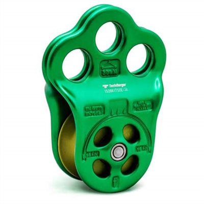 【特價品】Teufelberger  三孔滑輪 Hitch Climber Pulley Green 