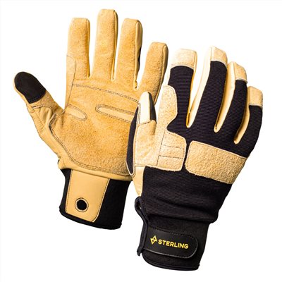 Sterling 繩索操控皮手套 Beta Rope Gloves (型號：SBG-TBK / SBG-BK)