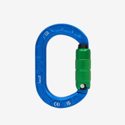 【特價品】Teufelberger 輕巧強大自動鎖鉤環 karaT carabiner (型號：6120391)