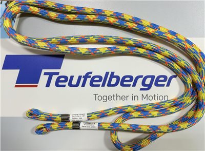 【特價品】Teufelberger 雙眼挽索繩 drenaLINE 11.8mm with double spLIFE