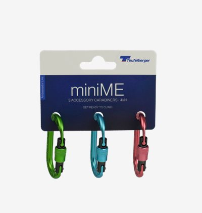 Teufelberger 迷你鉤環 miniME screw 螺旋鎖款式