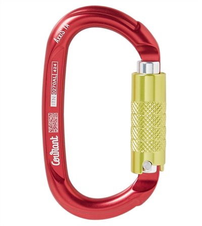 Courant Axxis TL O形三段自動鎖鉤環 alu. triplelock karabiner EN362