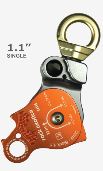 萬向轉軸單滑輪Omni-Block 1.1" Single Pulley (編號:P54/P54-B)