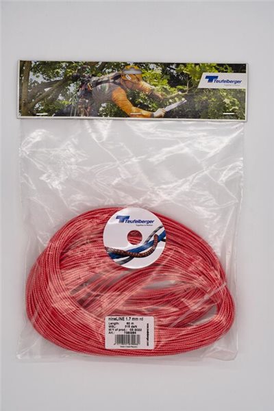 【特價品】Teufelberger 投擲繩/牽引繩 nineLINE 1.7mm 60m